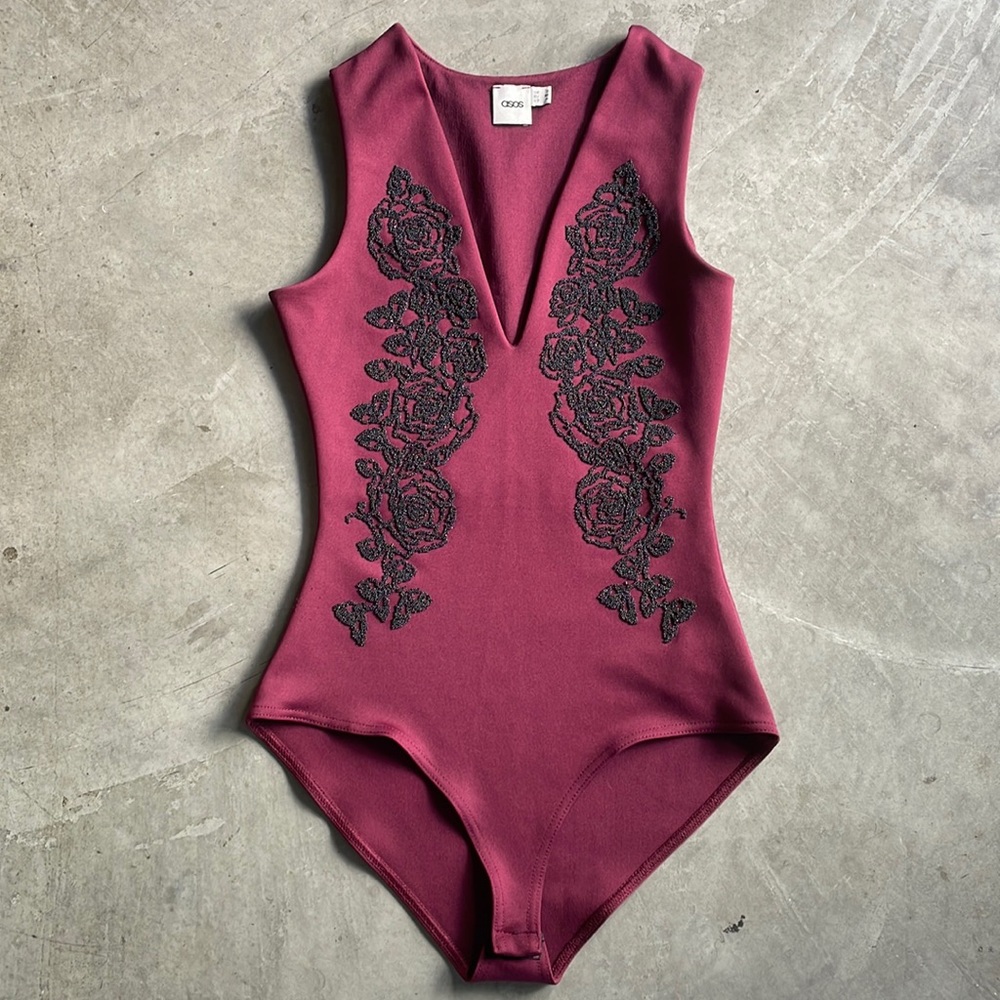 ASOS Beaded Bodysuit